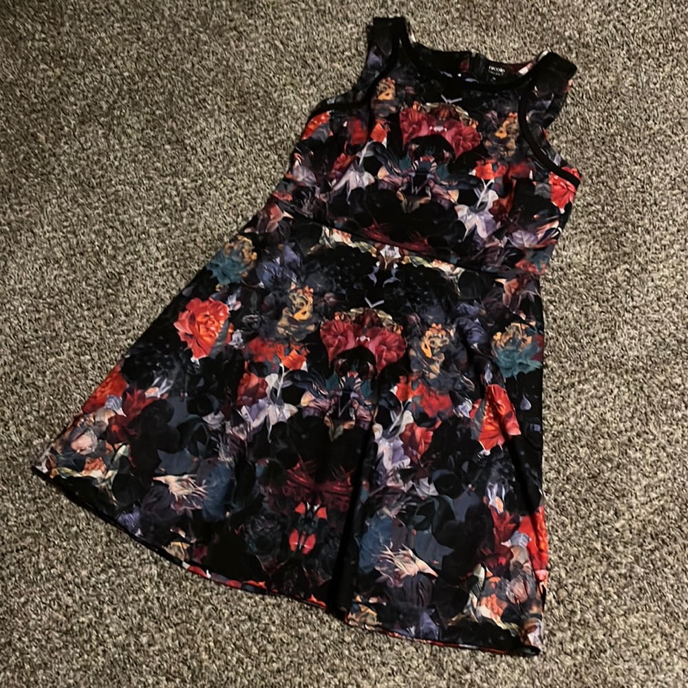 Nicole Miller Size XL Fit & Flare Dress